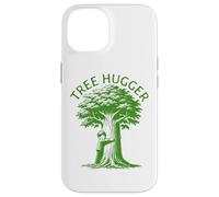 Tree Hugger Kid Hugging a Tree Earth Day Custodia per iPhone 14