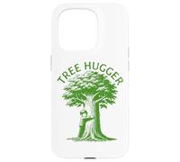 Tree Hugger Kid Hugging a Tree Earth Day Custodia per iPhone 15 Pro