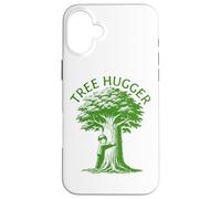 Tree Hugger Kid Hugging a Tree Earth Day Custodia per iPhone 16 Plus