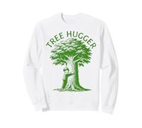 Tree Hugger Kid Hugging a Tree Earth Day Felpa
