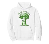 Tree Hugger Kid Hugging a Tree Earth Day Felpa con Cappuccio