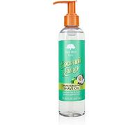 TREE HUT, Olio da barba idratante di limone e cocco, previene irritazioni, con cereali d'avena e vitamina E, 227 ml
