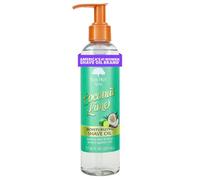 TREE HUT, Olio da barba idratante di limone e cocco, previene irritazioni, con cereali d'avena e vitamina E, 227 ml