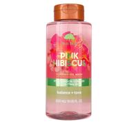 Tree Hut Pink Hibiscus Gel detergente schiumogeno luminoso e rinfrescante, 18 oz.