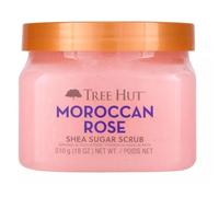 Tree Hut Scrub allo zucchero di karitè marocchino | Scrub esfoliante per il corpo rimuove la pelle morta e secca per una sensazione morbida e idratata | Cura del corpo essenziale nutriente | 532,3 ml.