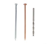 Tree Killer Nails - Chiodi per rimozione ceppi di rame puro da 8,9 cm, per un'efficace eradicazione delle radici degli alberi, uso in giardino e paesaggistica