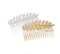 Tree Leaf Hair Comb Insert Comb Bride Hair Accessories Headdress Birthday Gift Simple And Elegant. Durable processing