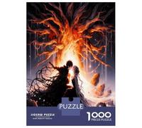 Tree Lovers 1000 Pezzi Puzzle Per Adulti Mythic Soul Bond Puzzle Classico Cartone Riciclato - Hit Delle Famiglie, Attività Festive, Regalo Anniversario E Tempo Libero Indoor 70x50cm/1000pcs