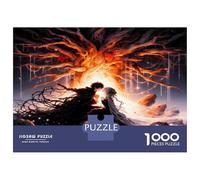 Tree Lovers 1000 Pezzi Puzzle Premium Mythic Soul Bond Bundle Puzzle Cartone Robusto - DIY Divertimento Famiglia, Bella Decorazione, Regalo Di Compleanno Per Appassionati 52x38cm/1000pcs