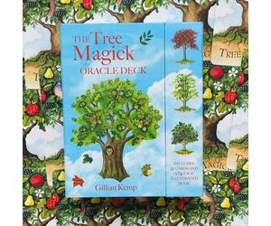 Tree Magick Oracle Cards Deck & Guidebook Gillian Kemp Cico Books 2022
