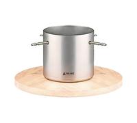 Tree Nest Base per Albero di Natale Supporto Albero di Natale Piede con Serbatoio d'Acqua - Moonlight Christmas Tree Stand per Alberi Fino a 2 Metri, Tronco da 3 a 9 cm Argento
