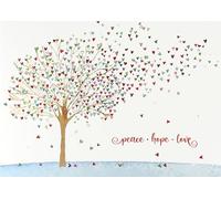 Tree of Hearts Holiday Cards