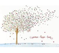 Tree of Hearts Holiday Cards