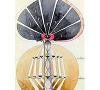 Tree of Knowledge No. 3 - Hilma af Klint - Large Notebook: 120 Lined Pages, College Ruled, 8.5"x 11" Journal Diary Notepad