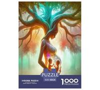 Tree of Life Puzzle 1000 Pezzi Idea Regalo Uomo E Donna 1000 Teile The Natural World Giochi Educativo E Giocattoli Sfida Regalo Divertente Gioco Per Famiglie Für Erwachsene Und Kinder Ab 8 Jahren 38x2