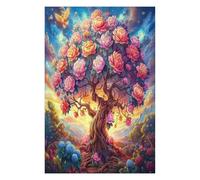 Tree Of Life Puzzle 1000 Pezzi Rompicapo Per Momentidi Pace Flowers Plants Trees Attività Solitaria Rilassante Antistress Naturale Regalo Per Chi Ama La Tranquillità 1000 PCS