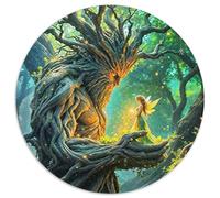 Tree of LifePuzzle Da 1000 Pezzi Per Adulti E Bambini Rotondo FantasyRegalo Di Giocattoli Con Sfida Creativa1000pcs (67.5x67.5cm)