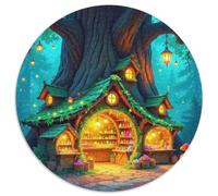 Tree of LifePuzzle Da 1000 Pezzo Per Adulti E Bambini Rotondo FantasyGioco Puzzle Con Sfida Creativa Impegnativa1000pcs (67.5x67.5cm)