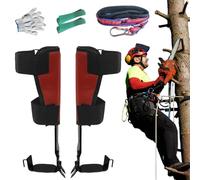 Tree Pole Gaffs - Strumento professionale per rampicante, capacità di carico rinforzata, cinghie di supporto adatte, struttura antiscivolo del pedale, affidabile lavoro per arboricoltori | accesso in