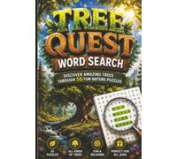 Tree Quest Word Search: Discover Amazing Trees Through 55 Fun Nature Puzzles