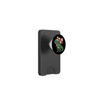 TREE REX - Costume natalizio T-Rex Dinosaur Xmas Light Family PopSockets PopWallet per MagSafe
