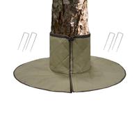 Tree Root Cover | Adjustable Outdoor Guard | 600D Quilted Cotton Tree Root Protection Shield With 4 Ground Nails | For Palm Garden Landscape Outdoor Courtyard Landscaping Care