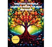 Tree root mandala coloring pages for kids 300 pages