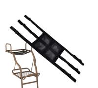 Tree Stand Seat Replacement - Universal Mesh Chair | Climber Ladder | Adjustable Buckle Straps, Non-Slip Nylon Mesh, Lightweight 126x29cm Sling, for Deer Hunting Camping & Nature Photography