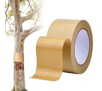 Tree Tape, Cicada Wrap, 50 Meters Adhesive Kraft Paper, Protective Barrier Strip for Outdoor Garden Lawn Plant Tree Climbing Damage Prevention Wood Health Care