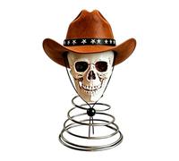Tree Topper For Halloween - Vintage Skull Shape Party Decor Accent | | Premium Tree Topper For Halloween Vintage Skull Shape Party Decor Gothic Spooky Skeleton Ornament For Holiday Display