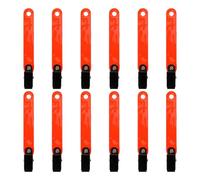Tree Trail Markers - 12 Pcs Reflective High-Visibility Tape, PVC Waterproof Ribbon, Hunting Safety Tacks | Outdoor Navigation Tool, Forest Path Indicator, Trail Signage, Bright Marking Accessory