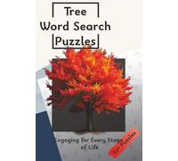 Tree Word Search Puzzles: Tree Word Search Puzzles Engaging for Every Stage of Life | Fun and Calming Puzzles Featuring Trees, Forest, Woodland and ... for Memory Boosting, Relaxation, and Gift