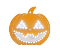 Treedix Kit di saldatura per Halloween, kit di saldatura fai da te con luce LED a forma di zucca, con luce lampeggiante lenta, kit di apprendimento per saldatura a stelo, per adolescenti e adulti
