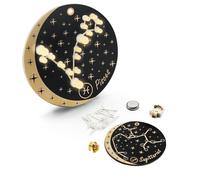 Treedix Kit per la pratica di saldatura, con segni zodiacali, elettronica, fai da te, per progetti di saldatura fai da te, regalo creativo, nuova versione con batteria per principianti, studenti e fai