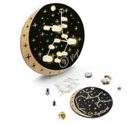 Treedix Kit per la pratica di saldatura, con segni zodiacali, elettronica, fai da te, per progetti di saldatura fai da te, regalo creativo, nuova versione con batteria per principianti, studenti e fai