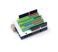 Treedix Morsetto a vite cappello blocco breakout modulo set per Arduino UNO R3, connettore clacson socket, Expansion Board Breakout per Arduino