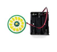 Treedix Progetti di saldatura Kit di elettronica fai da te Circuiti elettronici Scheda pratica di saldatura con custodia per batteria per apprendimento formazione insegnamento principianti adulti