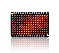 Treedix PWM LED Matrix Driver IS31FL3731 e 16x9 LED Charlieplexed Matrix 9x16 Griglia LED per Arduino Kit FAI DA TE (Rosso)