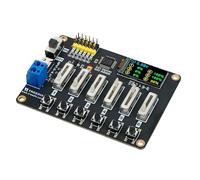Treedix RC Digital Servo Tester, display LCD in tempo reale, 6 canali, servo controller, DC5 - 8,4 V RC Servo Tester con protezione da sovracorrente per auto RC, aerei, robot, pinze meccaniche e