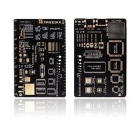 Treedix - Righelli per PCB SMD AWG, micro LED lampeggianti, strumento di misura per resistore, condensatore, chip IC SMD, diodo transistor per ingegneri elettronici