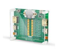 Treedix Tester per cavo HDMI, tester per cavo HDMI, tester con 20 indicatori LED per rilevare cortocircuito/interruzione/collegamento incrociato per standard HDMI tipo A, Mini HDMI tipo C, Micro HDMI