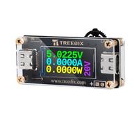 Treedix Tester USB Type C to Type C QC PD3.0 Trigger Module with LCD Screen Type-C Female Interface 5V 9V 12V 15V 20V 5A Adjustable Voltage Current Power Supply, PD2.0/PD3.0, QC2.0/QC3.0, BC1.2