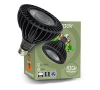 Treegers GB30W LED Grow Bulb Grow Light Bulb 30Watt, E27 Grow Light for Plants Full Spectrum, LED Grow Bulb with High PPFD for Indoor Plants, Seeding Vegetables, 1 Pack by