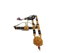 TreegoArt Fashion Uttarakhand Mangalsutra con perline nere placcate in oro con girocollo per donne e spose, confezione da 2