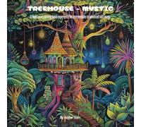 TREEHOUSE - MYSTIC: A Next-Level coloring book experience for Intermediate to advanced skill levels: A variety of coloring experiences that embrace limitless creativity, peace, and relaxation.