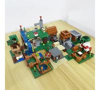 TreeHouse Village Farm Cave Mine Alex Zombie Action Figures Building Blocks Giocattoli Regalo per bambini