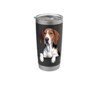 Treeing Walker Coonhound Cute Peeking TWC Amante dei cani Bicchiere termico in acciaio inox doppia parete