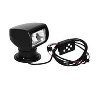 Treeisland Faro da lavoro a LED, 12 V, 100 W, con telecomando, IP66, impermeabile, per barca, yacht