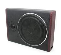 Treeisland Subwoofer Attivo per Seggiolino Auto 8" Ultra-Sottile 600W per Sotto Il Sedile
