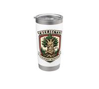 Treejected Fairway Nemesis - Divertente albero da golf, gioco di parole Bicchiere termico in acciaio inox doppia parete